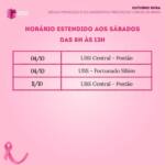 UBSs do município ampliam atendimento para Campanha do Outubro Rosa