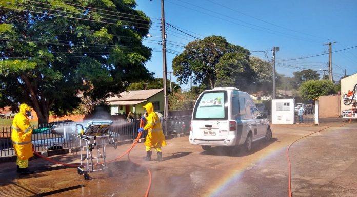 Sanepar atendeu 27 instituições da região Norte para realizar desinfecção