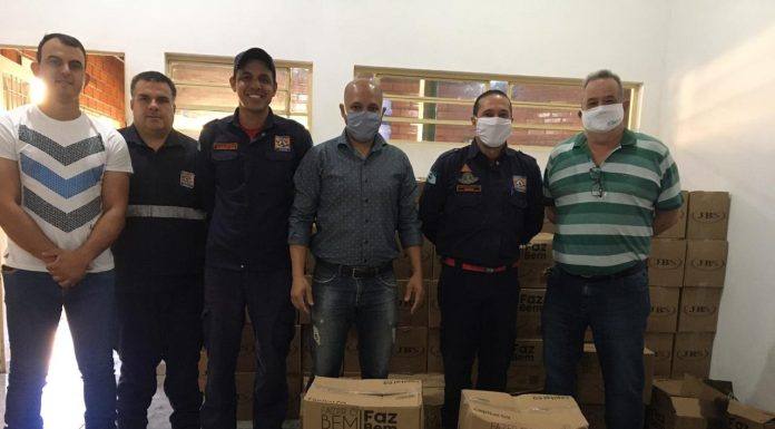 Cestas básicas são doados a Defesa Civil de Siqueira Campos