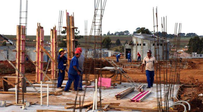 Construção civil tem o melhor desempenho na geração de emprego