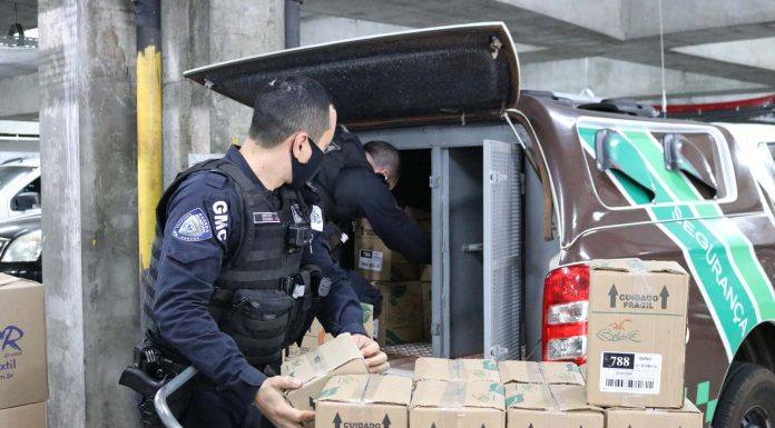 Mais 134 mil EPIs são entregues aos Guardas Municipais do Paraná