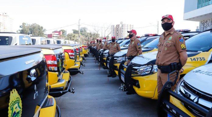 Policia Rodoviária Estadual do Norte Pioneiro recebe novas viaturas