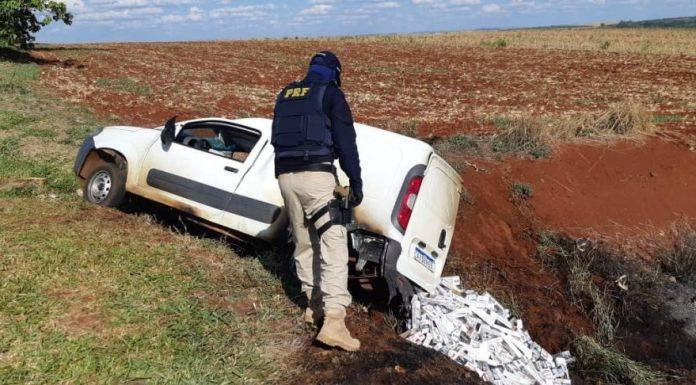 Polícia Rodoviária Federal apreende cigarros contrabandeados em Santa Mariana