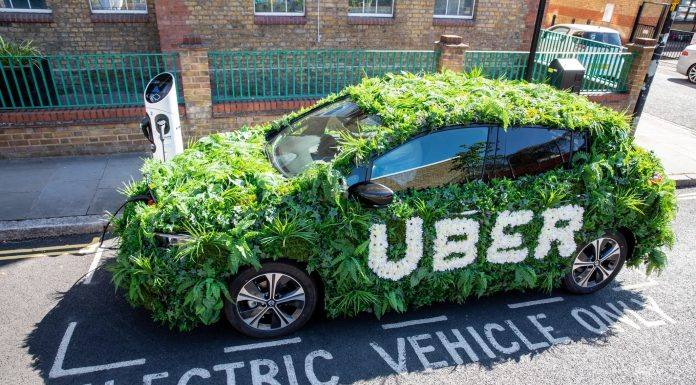 Aplicativo Uber terá frota de veículos 100% elétrica até 2040