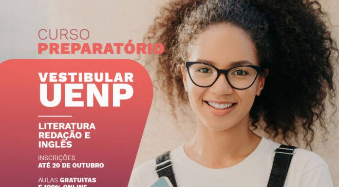 UENP oferta curso preparatório de Redação, Literatura e Inglês para Vestibular