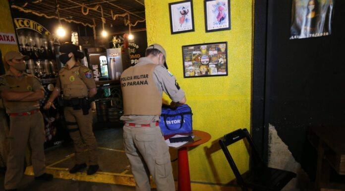 Fiscalização conjunta é realizado em pontos comerciais de Jacarezinho