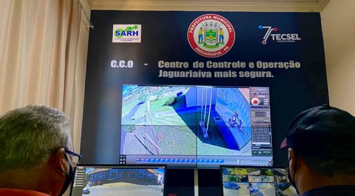 Sistema de monitoramento reduz criminalidade em Jaguariaíva
