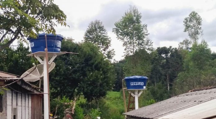 Famílias de Japira são contempladas com o projeto Caixa d’Água Boa