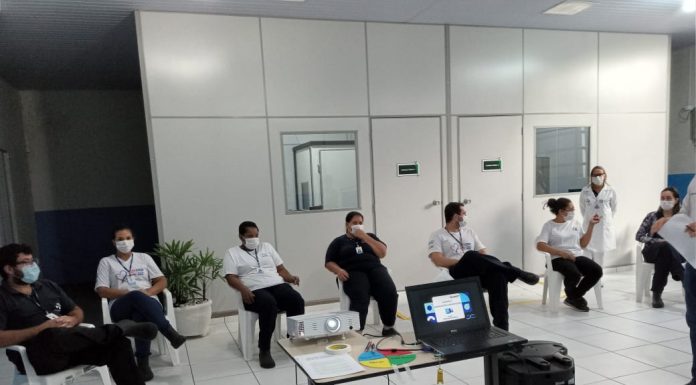 CISNORPI realiza treinamento com funcionários do setor de limpeza