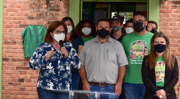 Município de Jaguariaíva tem novo espaço para o programa Feira Verde