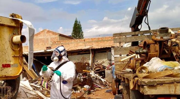 Trabalho de combate à dengue continua sendo realizado em Jaguariaíva