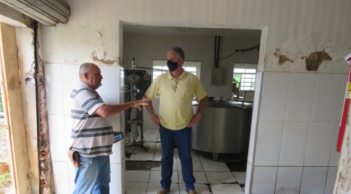 Prefeitura de Ribeirão Claro inicia reforma no Pasteurizador Municipal