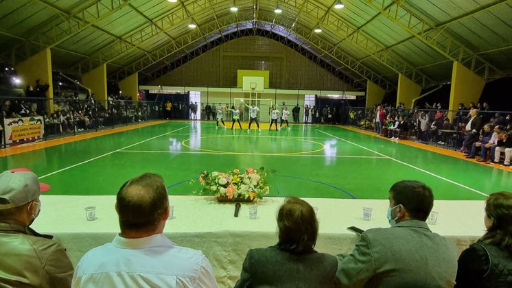 Inaugurada a Quadra Poliesportiva Prefeito Sérgio Kian