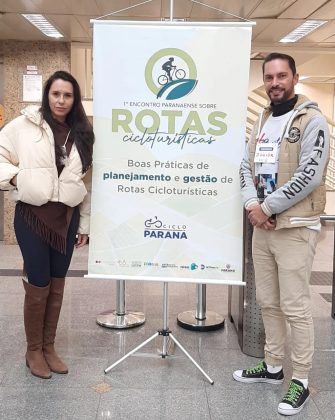 Secretário de Indústria, Comércio e Turismo de Rio Branco do Ivaí Junior Moreira, participou na Sexta Feira (3/6) do Dia Mundial da Bicicleta