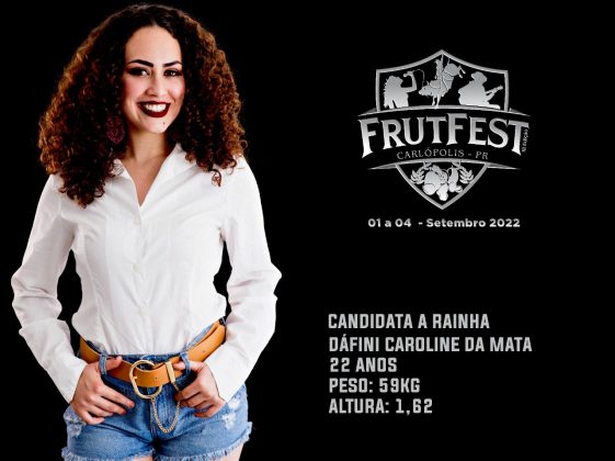 Hoje tem escolha da Rainha da Frutfest em Carlópolis!