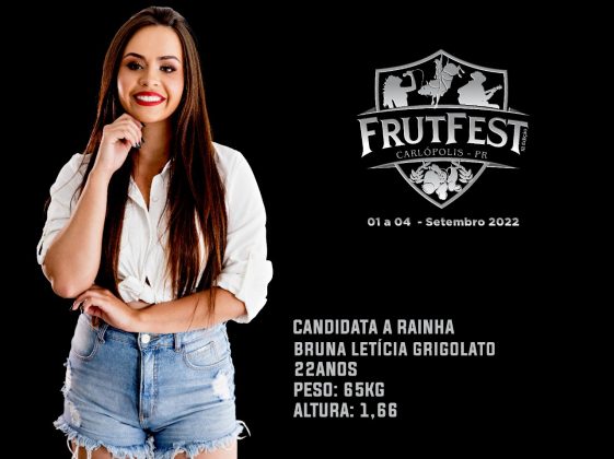 Hoje tem escolha da Rainha da Frutfest em Carlópolis!