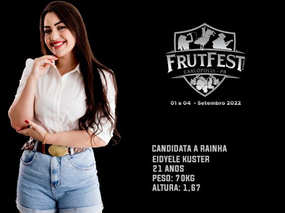 Hoje tem escolha da Rainha da Frutfest em Carlópolis!