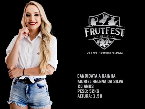 Hoje tem escolha da Rainha da Frutfest em Carlópolis!