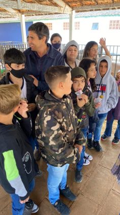 Alunos da rede municipal visitam Efapi Expo