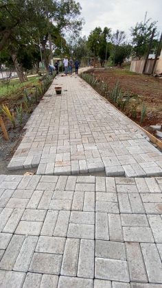 Obras avançam e reforma da praça de Congonhas devem ser entregues em setembro