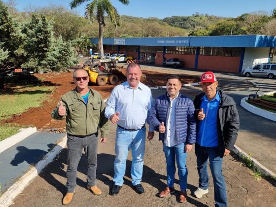 Iniciada a construção da Praça da Bíblia em Assaí