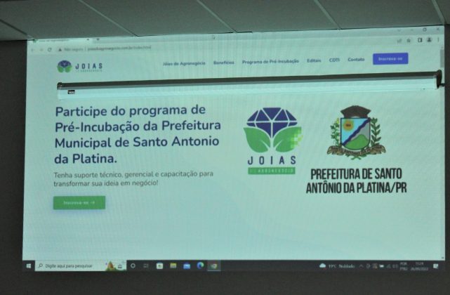 Prefeitura de Santo Antônio da Platina lança programa "Joias do Agronegócio"