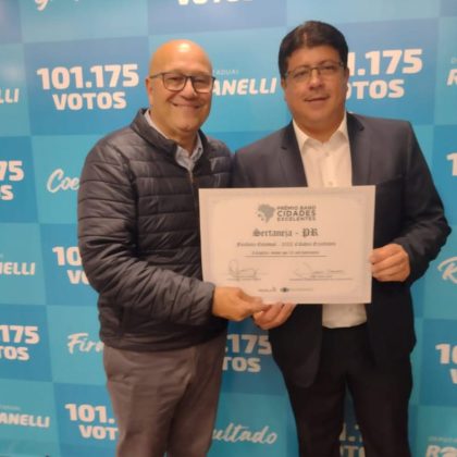 Sertaneja foi indicada ao Prêmio Band Cidades Excelentes