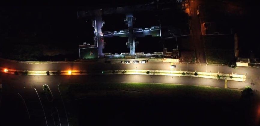 Prefeitura renova iluminação das Avenidas Palma Rennó, Oliveira Motta e do Calçadão