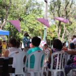 Evento na praça homenageia mulheres de Santo Antônio da Platina