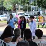 Evento na praça homenageia mulheres de Santo Antônio da Platina