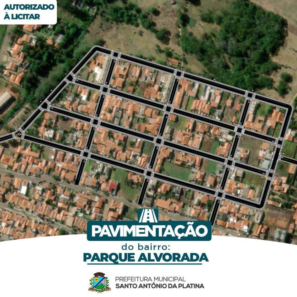 Obras de pavimentação do Parque Alvorada são liberadas após visita do prefeito à Secretaria Estadual das Cidades