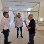 Beto Richa e Rubens Bueno vêm a Cornélio e visitam obras do Hospital Regional