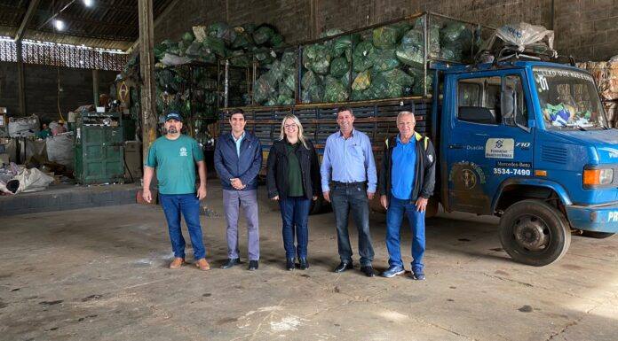 Prefeitura de Santo Antonio da Platina amplia parceria com Promoção Humana para coleta seletiva de lixo