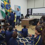 Prefeito Tuti recebe visita dos alunos da Escola Rotary Club