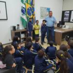 Prefeito Tuti recebe visita dos alunos da Escola Rotary Club