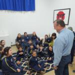 Prefeito Tuti recebe visita dos alunos da Escola Rotary Club