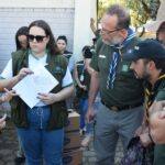 Quatro grupos de escoteiros de Guarapuava promovem ação de conscientização ambiental e descarte correto do lixo