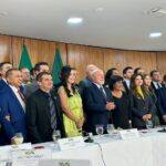Prefeito Edimar Santos se encontra com presidente Lula