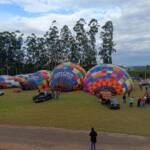 Revoada de balões transforma Ribo Branco do Ivaí na Capadócia Paranaense