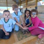 Projeto ensina bem estar animal e guarda responsável a crianças da rede municipal de Santo Antônio da Platina