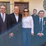 Cerimônia em comemoração ao aniversário da Polícia Militar