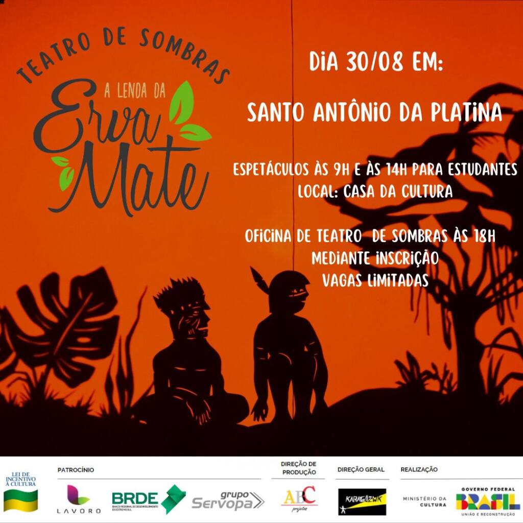 Espetáculo de teatro de sombras se apresenta na Casa da Cultura Espetáculo de teatro de sombras se apresenta na Casa da Cultura