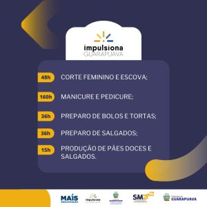 Secretaria de Desenvolvimento Econômico promove profissionalização por meio do Programa Impulsiona Guarapuava