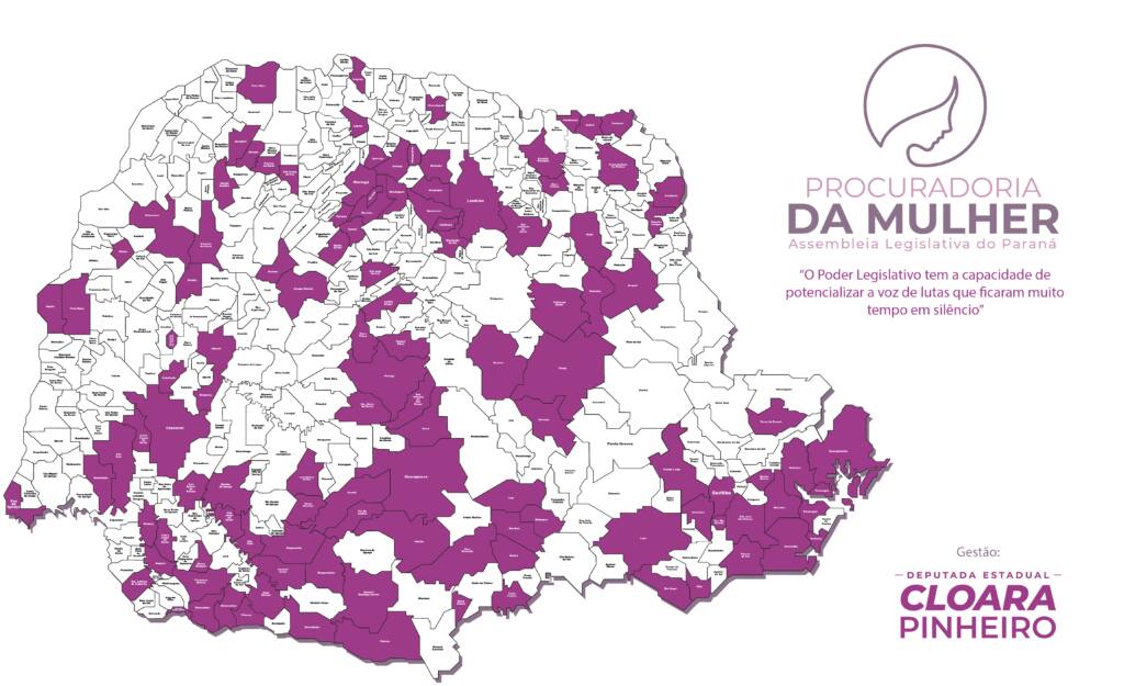 Deputada Cloara Pinheiro aumenta número de Procuradorias da Mulher para 123 em sete meses de atuação