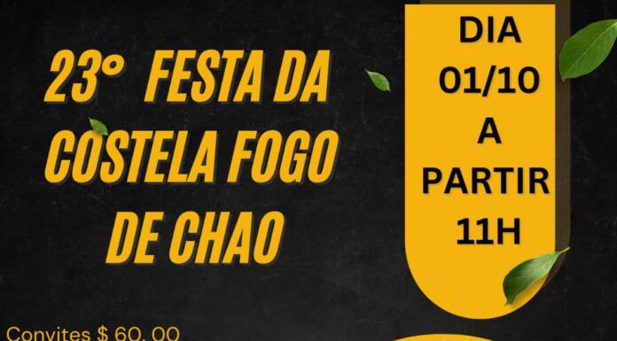 APAE de Primeiro de Maio realiza a 23ª Costelada Fogo de Chão