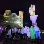 Praça da Igreja matriz de Assaí ganha estátua de São José