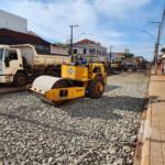 Segue em ritmo acelerado a obra de revitalização da Av. Rio de Janeiro