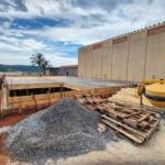 Construção do centro de logística avança em Assaí