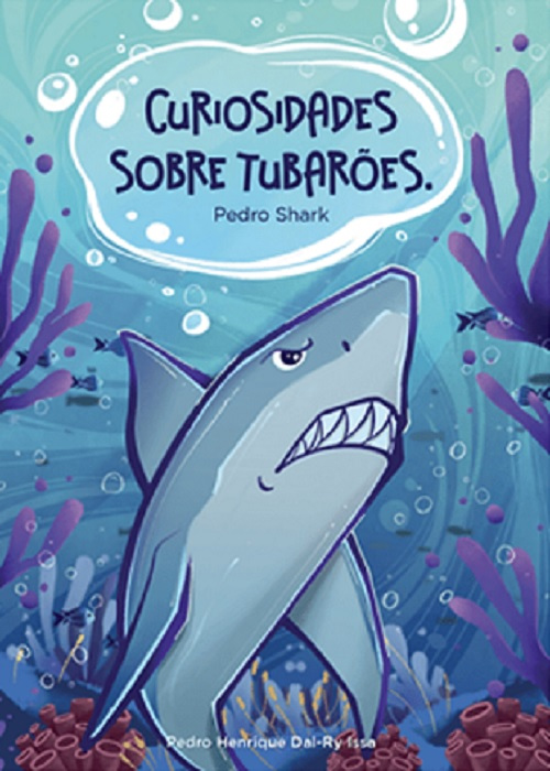 Autor mirim lança livro sobre tubarões em Londrina Autor mirim lança livro sobre tubarões em Londrina