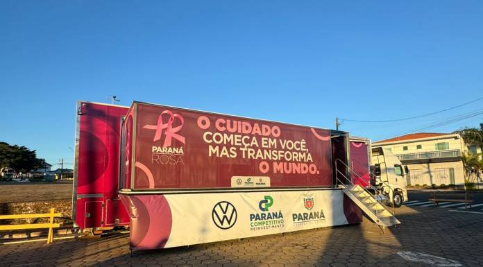 Carreta Saúde da Mulher chega a Congonhinhas para atender cinco cidades da região